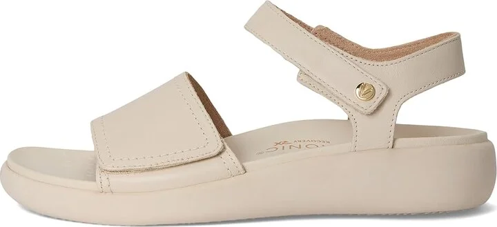 VIONIC Awaken Ankle Straps Women's Sandals White Leather : 10 W - Image 6