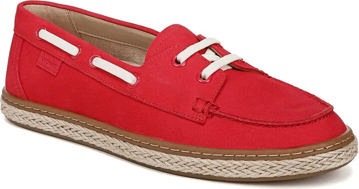 Vionic Bay Leather Boat