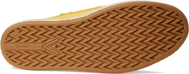 VIONIC Bay Women's Shoes Butter Yellow Nubuck : 9.5 M, Leather/Rubber - Image 3