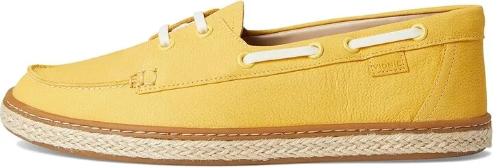 VIONIC Bay Women's Shoes Butter Yellow Nubuck : 9.5 M, Leather/Rubber - Image 6