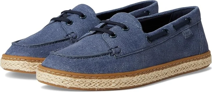 VIONIC Bay Women's Shoes Dark Denim Suede : 7 M, Leather/Rubber