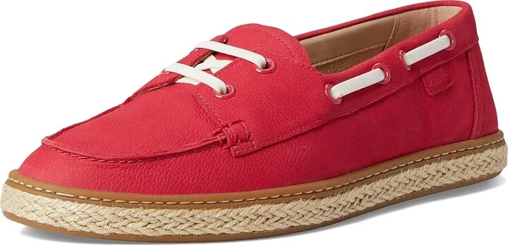 VIONIC Bay Women's Shoes Fruit Punch Nubuck : 5 M, Leather/Rubber - Image 5