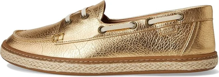 VIONIC Bay Women's Shoes Gold Yellow : 5 M, Leather/Rubber - Image 6