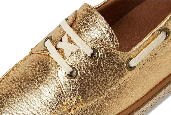 VIONIC Bay Women's Shoes Gold Yellow : 5 M, Leather/Rubber - Image 7