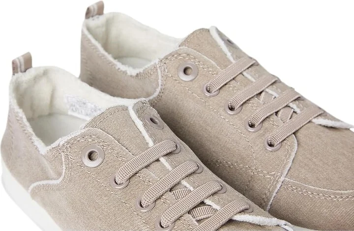 VIONIC Beach Pismo Sneakers Women's Shoes Beige Denim : 9 M, Canvas - Image 7