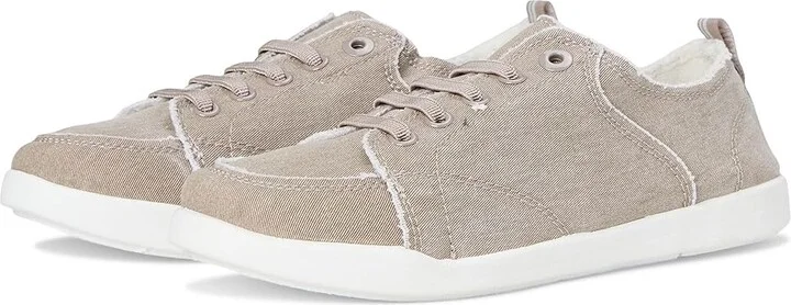VIONIC Beach Pismo Sneakers Women's Shoes Beige Denim : 9 M, Canvas