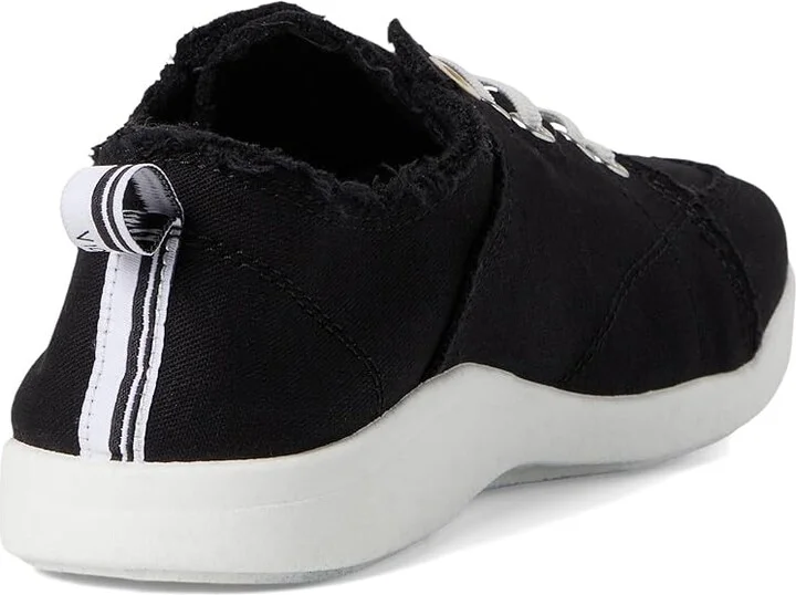 VIONIC Beach Pismo Women's Shoes Black : 7 W, Textile/Canvas - Image 4