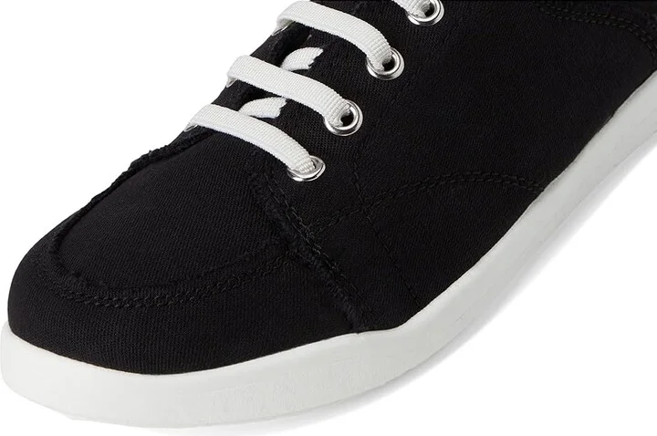 VIONIC Beach Pismo Women's Shoes Black : 7 W, Textile/Canvas - Image 7