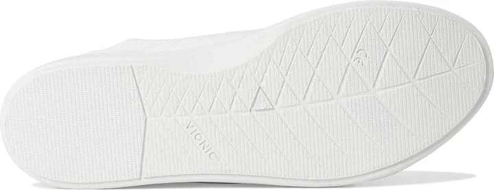 VIONIC Beach Pismo Women's Shoes Cream : 7 W, Textile/Canvas - Image 4