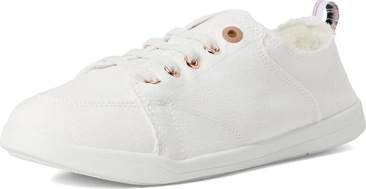 VIONIC Beach Pismo Women's Shoes Cream : 7 W, Textile/Canvas - Image 6