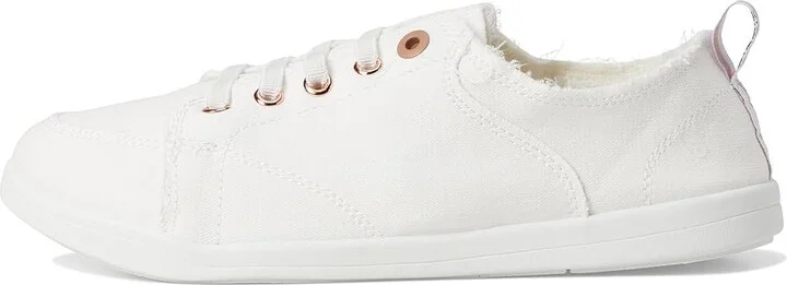 VIONIC Beach Pismo Women's Shoes Cream : 7 W, Textile/Canvas - Image 7