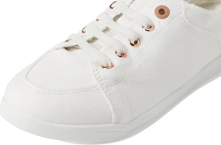 VIONIC Beach Pismo Women's Shoes Cream : 7 W, Textile/Canvas - Image 8