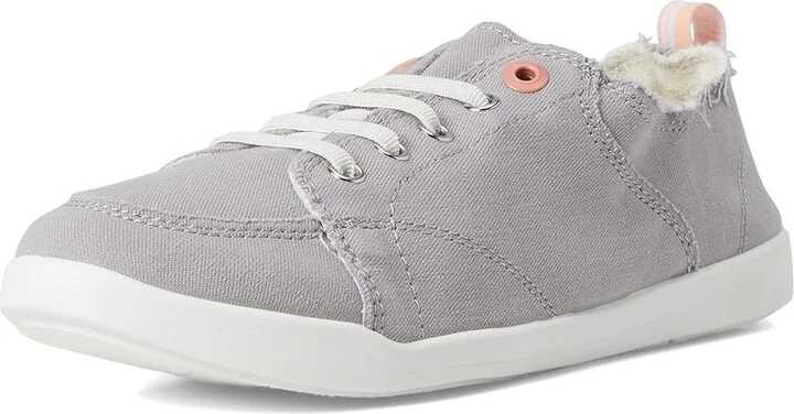 VIONIC Beach Pismo Women's Shoes Light Grey : 9.5 M, Textile/Canvas - Image 5