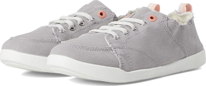 VIONIC Beach Pismo Women's Shoes Light Grey : 9.5 M, Textile/Canvas