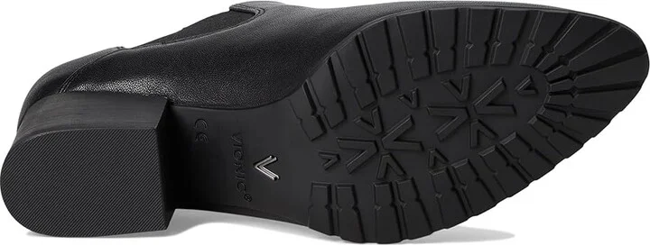 VIONIC Belmont Shooties Women's Boots Black Leather : 7.5 M - Image 3