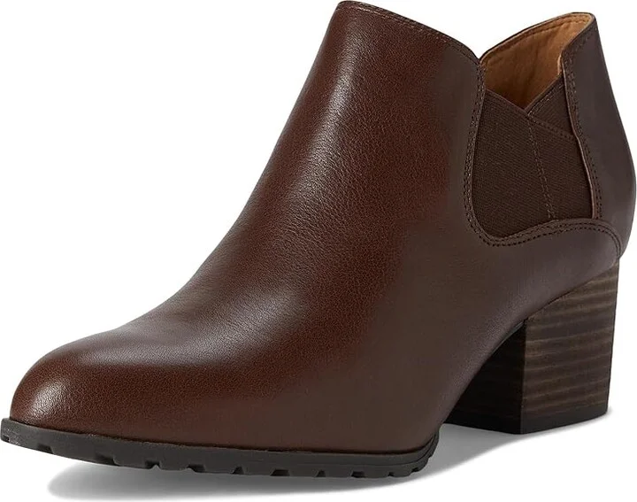 VIONIC Belmont Shooties Women's Boots Dark Brown Leather : 11 M - Image 5