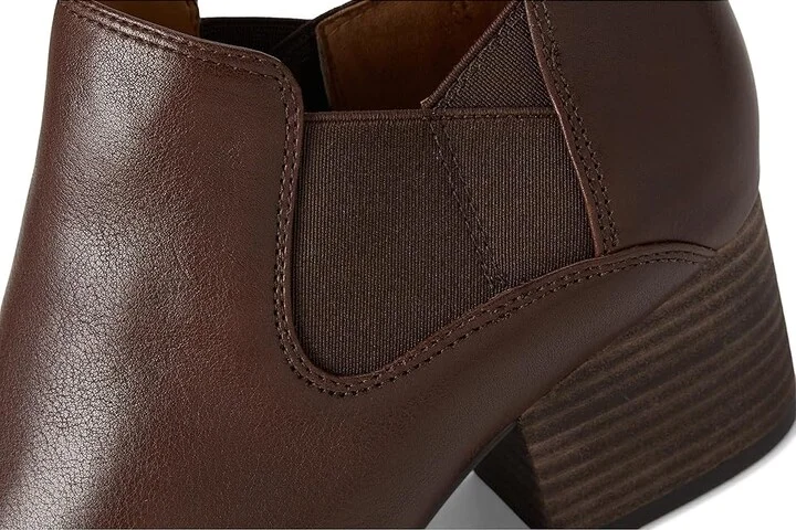 VIONIC Belmont Shooties Women's Boots Dark Brown Leather : 11 M - Image 7