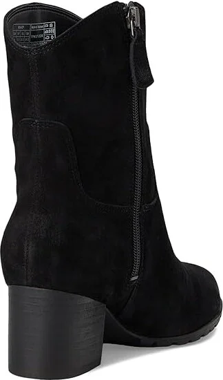 VIONIC Bishop Western Boots Women's Boots Black Waxy Suede : 12 M, Rubber/Suede - Image 4