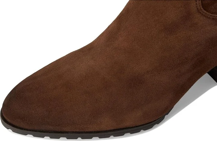 VIONIC Bishop Western Boots Women's Boots Dark Brown Waxy Suede : 9 M, Rubber/Suede - Image 2