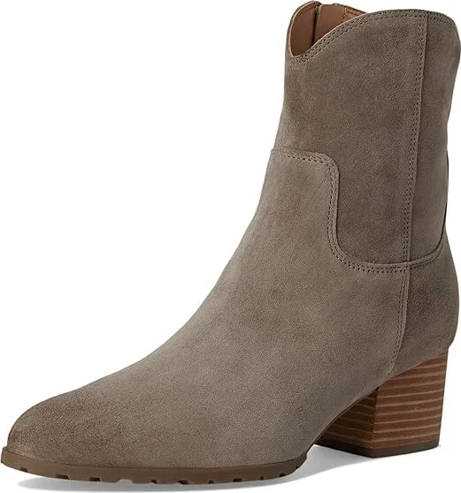 VIONIC Bishop Western Boots Women's Boots Stone Waxy Suede : 9 M, Rubber/Suede - Image 5
