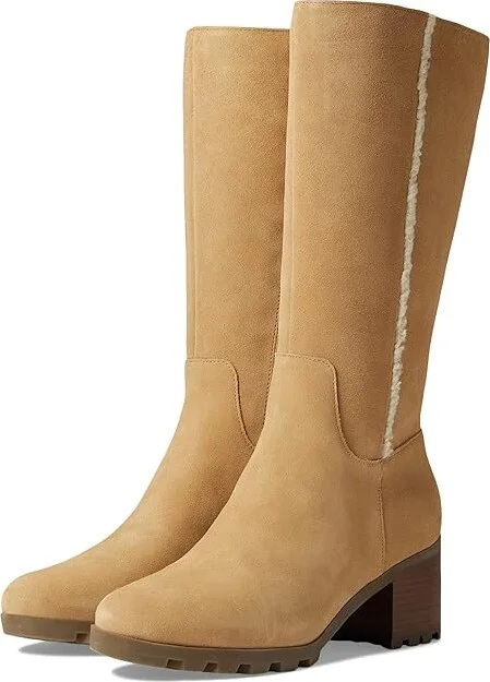 VIONIC Brenna Women's Boots Wheat : 5 M, Leather/Textile