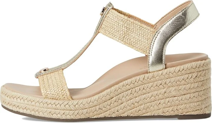 VIONIC Calera Ankle Straps Women's Sandals Gold Metallic Leather : 6 W - Image 6