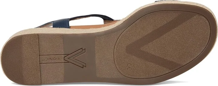 VIONIC Calera Women's Sandals Navy Leather : 12 W - Image 3