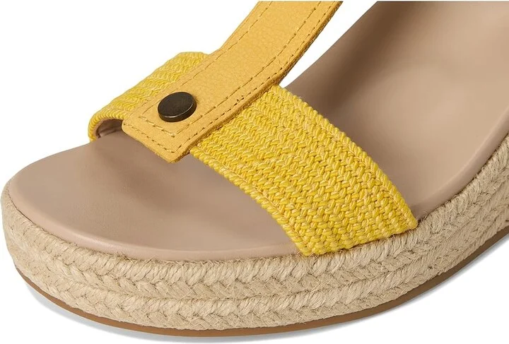 VIONIC Calera Women's Shoes Butter Yellow Nubuck/Fabric : 8 W, Leather - Image 7