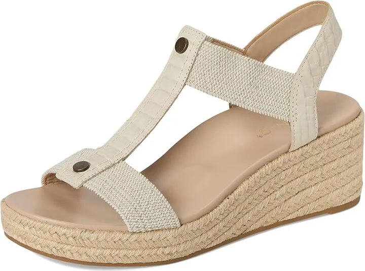 VIONIC Calera Women's Shoes Cream Snake Leather/Fabric : 9 M - Image 5