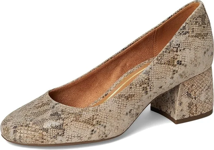 VIONIC Carmel Pumps Women's Flat Shoes Oatmeal Leather : 11 M - Image 5