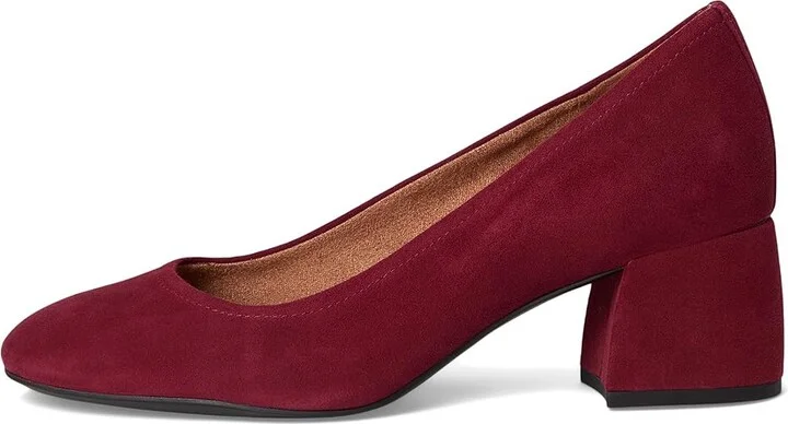 VIONIC Carmel Pumps Women's Flat Shoes Syrah Suede : 11 M, Leather - Image 6