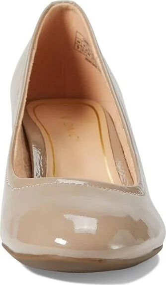 VIONIC Carmel Women's Shoes Taupe Crinkle Patent : 10 M, Leather/Rubber - Image 2