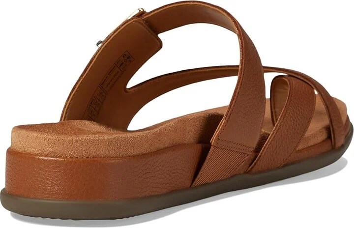 VIONIC Carmela Thongs Women's Sandals Tan Brown Leather : 12 W, Leather/Rubber - Image 4