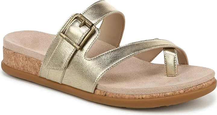 Gold Metallic Leather