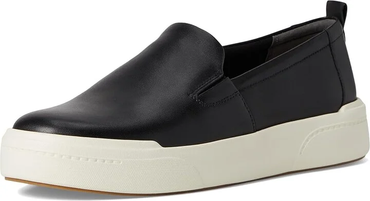 VIONIC Carson Slip On Shoes Women's Shoes Black Leather : 10 M, Leather/Rubber - Image 5