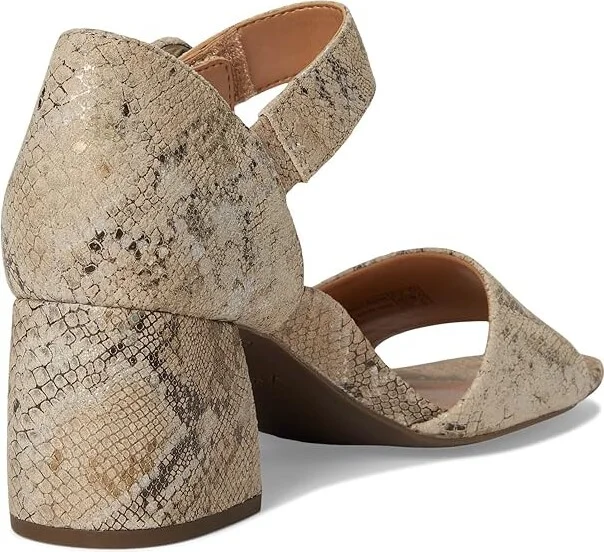 VIONIC Chardonnay Ankle Straps Women's Sandals Oatmeal Snake Leather : 5 W - Image 4