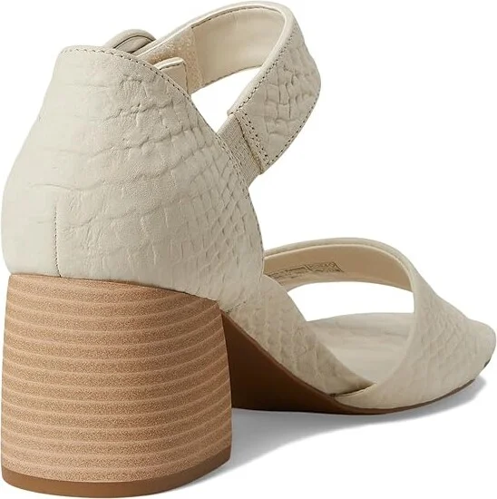 VIONIC Chardonnay Strappy Sandals Women's Wedge Shoes Cream Leather : 11 M - Image 4
