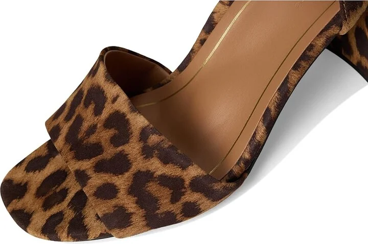 VIONIC Chardonnay Strappy Sandals Women's Wedge Shoes Leopard Suede : 7 M - Image 7