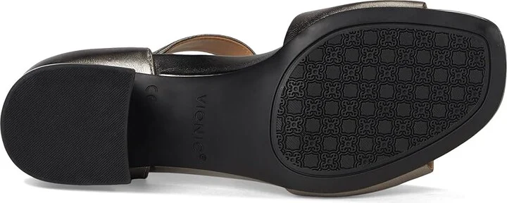 VIONIC Chardonnay Women's Shoes Pewter Metallic Leather : 10 M - Image 3