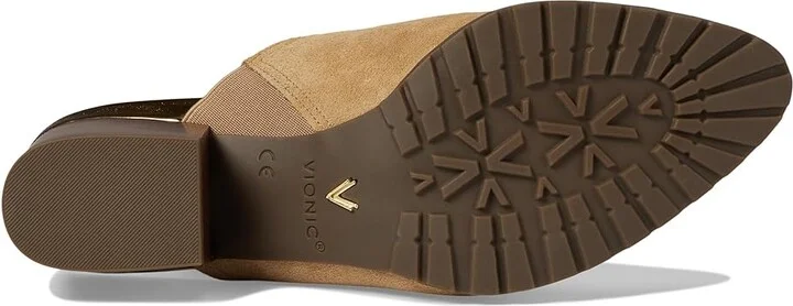 VIONIC Claremont Mules Women's Flat Shoes Camel Suede : 6.5 M - Image 3