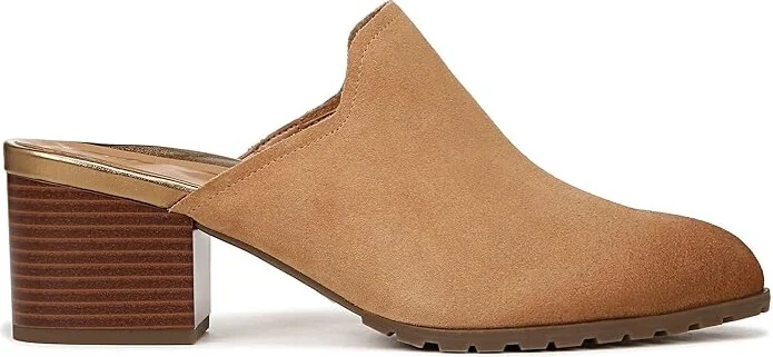 VIONIC Claremont Mules Women's Flat Shoes Camel Suede : 6.5 M - Image 7