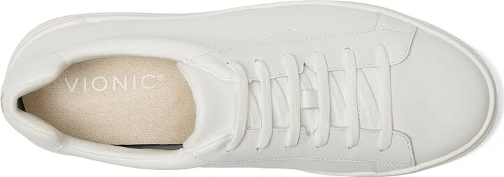 VIONIC Colbie Men's Shoes White Leather : 7 W - Image 2