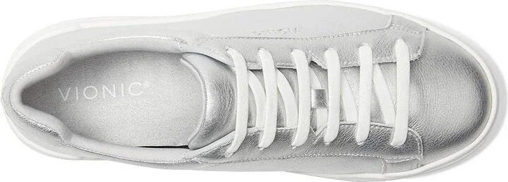 VIONIC Colbie Women's Shoes Silver Leeather : 8 M, Leather - Image 2