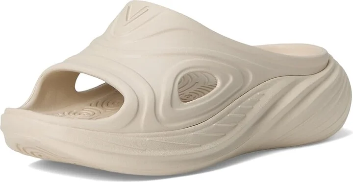 VIONIC Cove RX Slides Sandals Cream Synthetic : Men's 9.5 - Women's 11 Medium, Rubber - Image 5