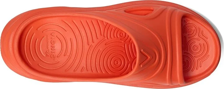 VIONIC Cove RX Slides Sandals Tngr Tango Synthetic : Men's 8.5 - Women's 10 Medium, Rubber - Image 2
