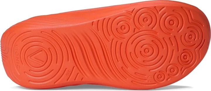 VIONIC Cove RX Slides Sandals Tngr Tango Synthetic : Men's 8.5 - Women's 10 Medium, Rubber - Image 3