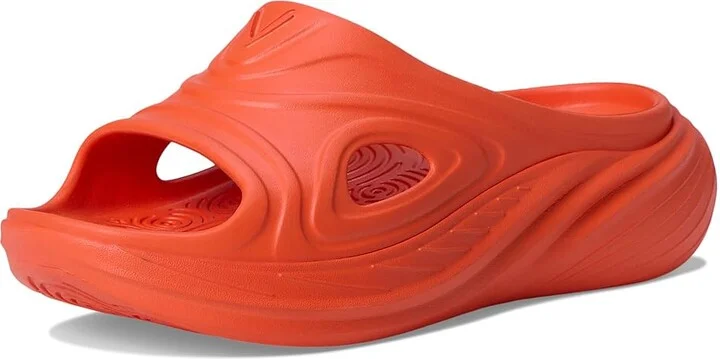 VIONIC Cove RX Slides Sandals Tngr Tango Synthetic : Men's 8.5 - Women's 10 Medium, Rubber - Image 5