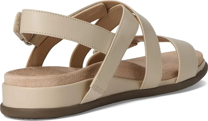 VIONIC Cypress Strappy Sandals Women's Sandals Parchment Beige Leather : 9 M - Image 4