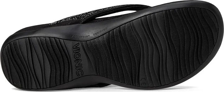 VIONIC Dillon Shine Women's Shoes Black Rhinestone : 9.5 W, Textile - Image 3