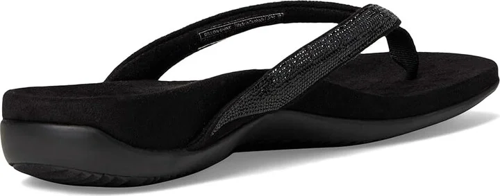 VIONIC Dillon Shine Women's Shoes Black Rhinestone : 9.5 W, Textile - Image 4